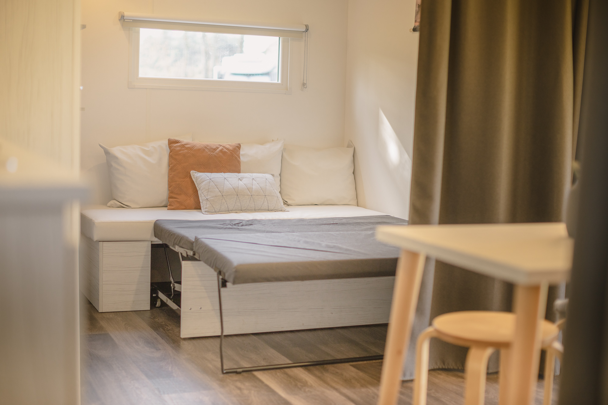 Glamping met zicht op de heide bij Lemeler Esch