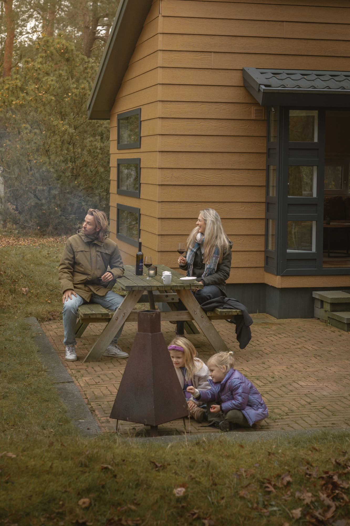 Verblijf in de bungalow bij natuurcamping Lemeler Esch