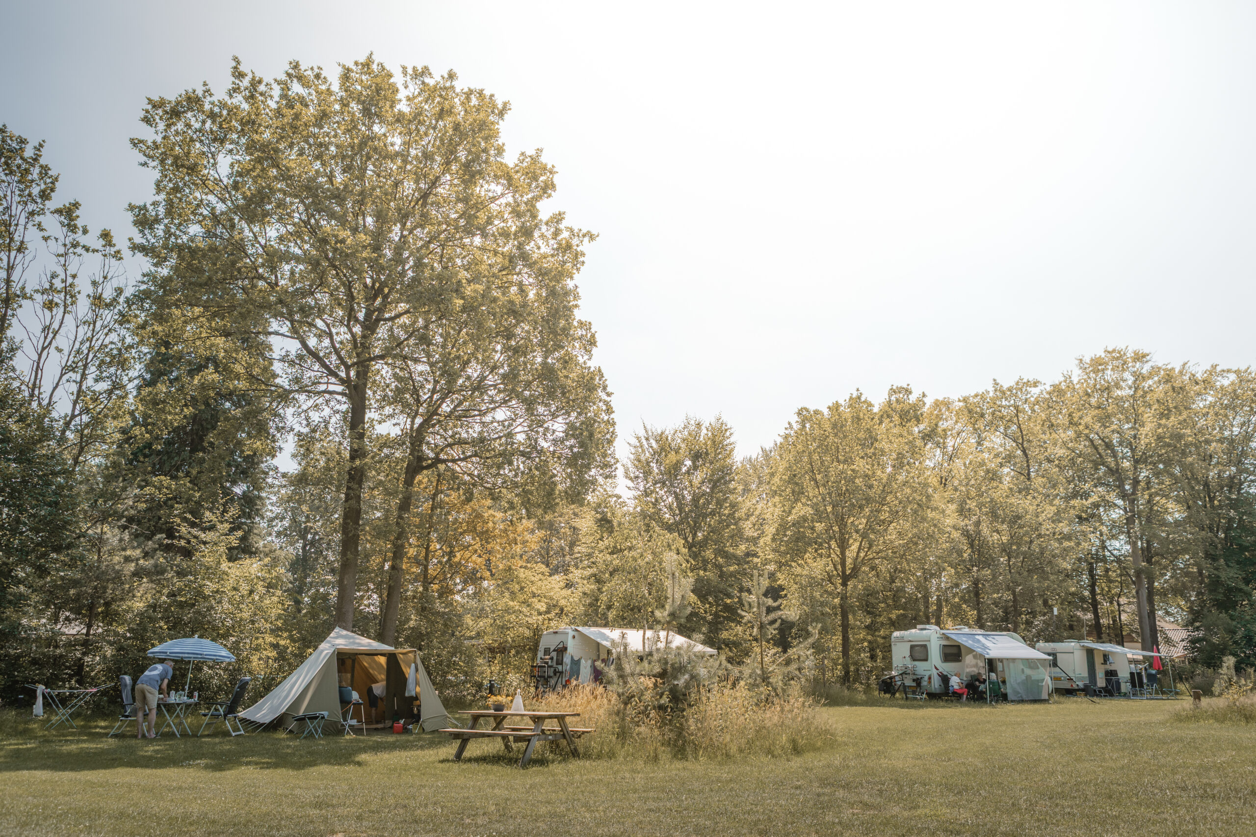Kamperen op de Archemerheide bij natuurcamping Lemeler Esch